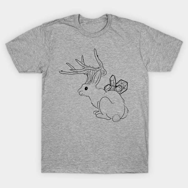 JACKALOPE T-Shirt by TheMidnightBruja